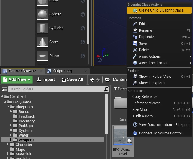 melee_createchildclass