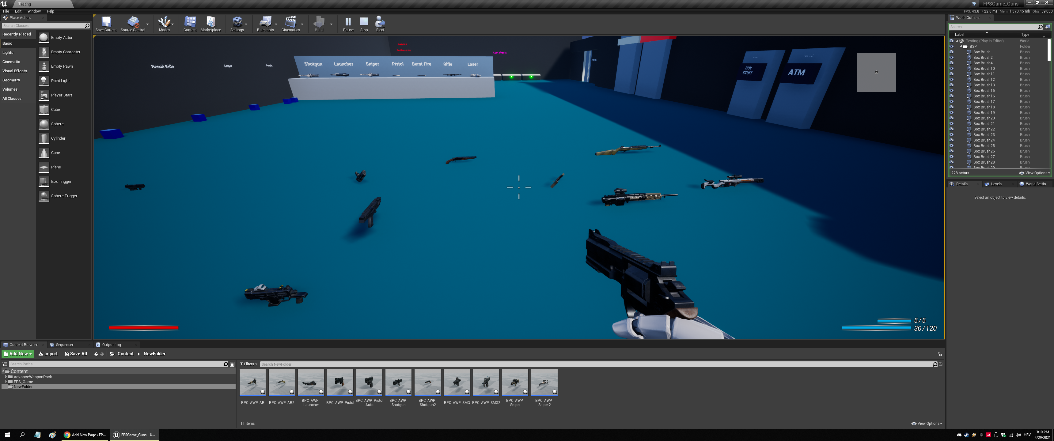 How to integrate Advance Weapon Pack – FPS Game Starter Kit